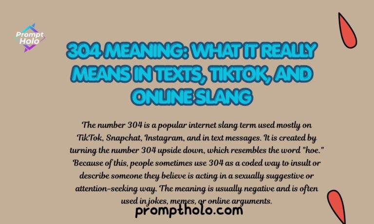 304 Meaning What It Really Means in Texts, TikTok, and Online Slang