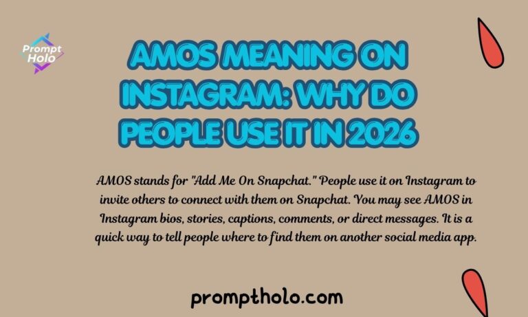 AMOS Meaning on Instagram Why Do People Use It in 2026