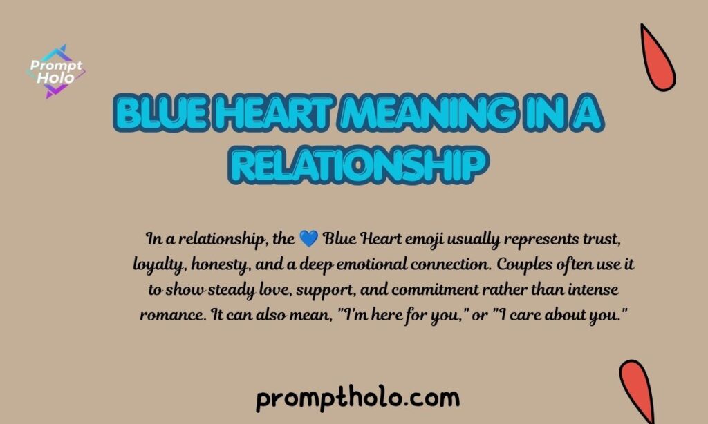 Blue Heart Meaning in a Relationship