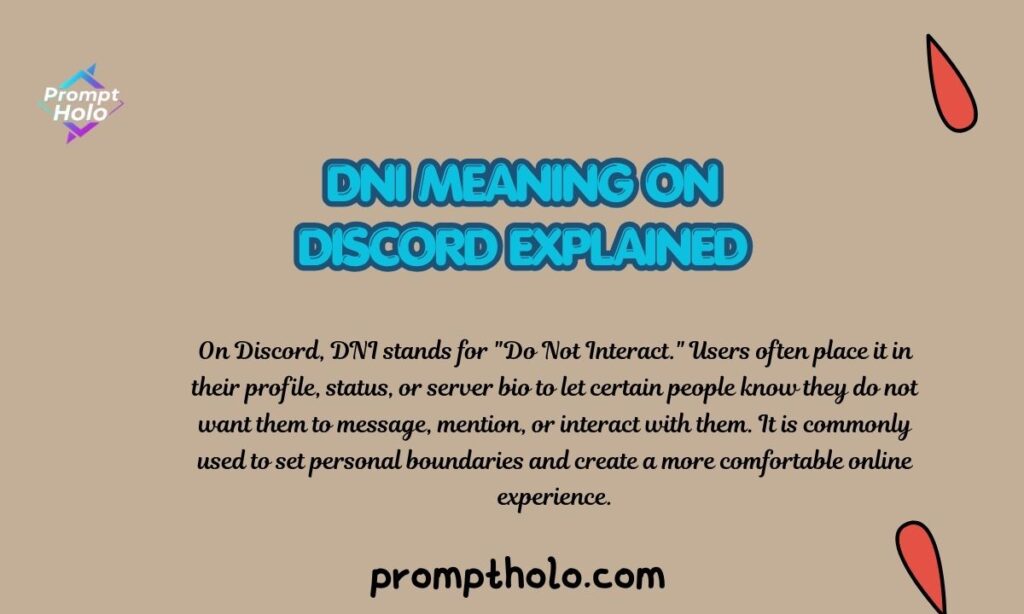 DNI Meaning on Discord Explained