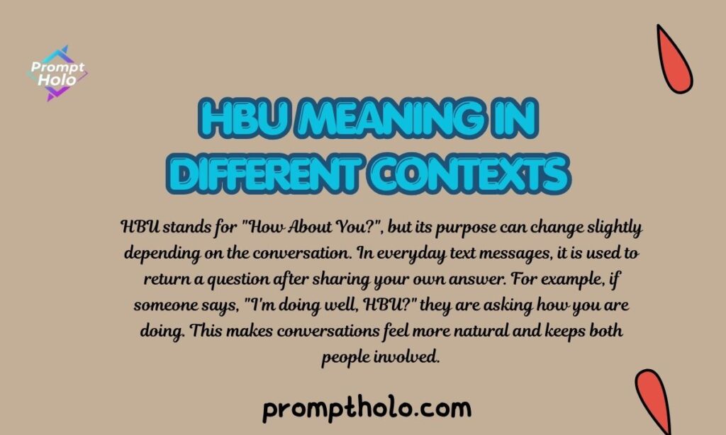 HBU Meaning in Different Contexts