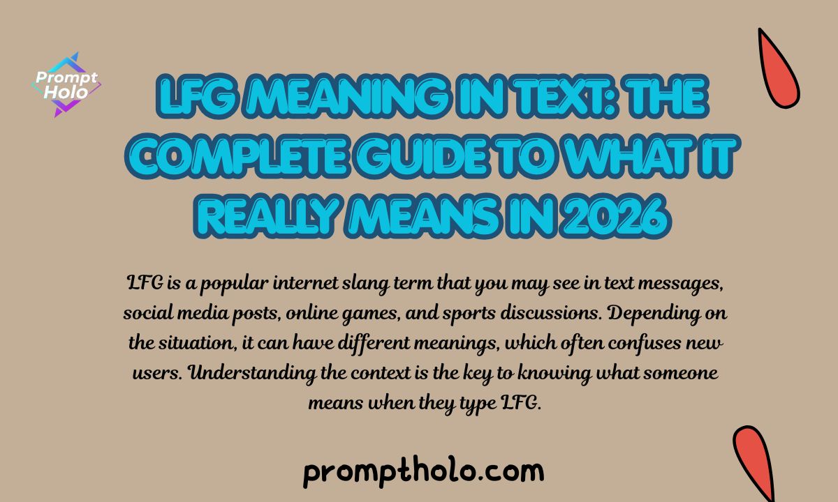 LFG Meaning in Text The Complete Guide to What It Really Means in 2026