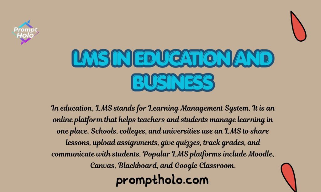 LMS in Education and Business