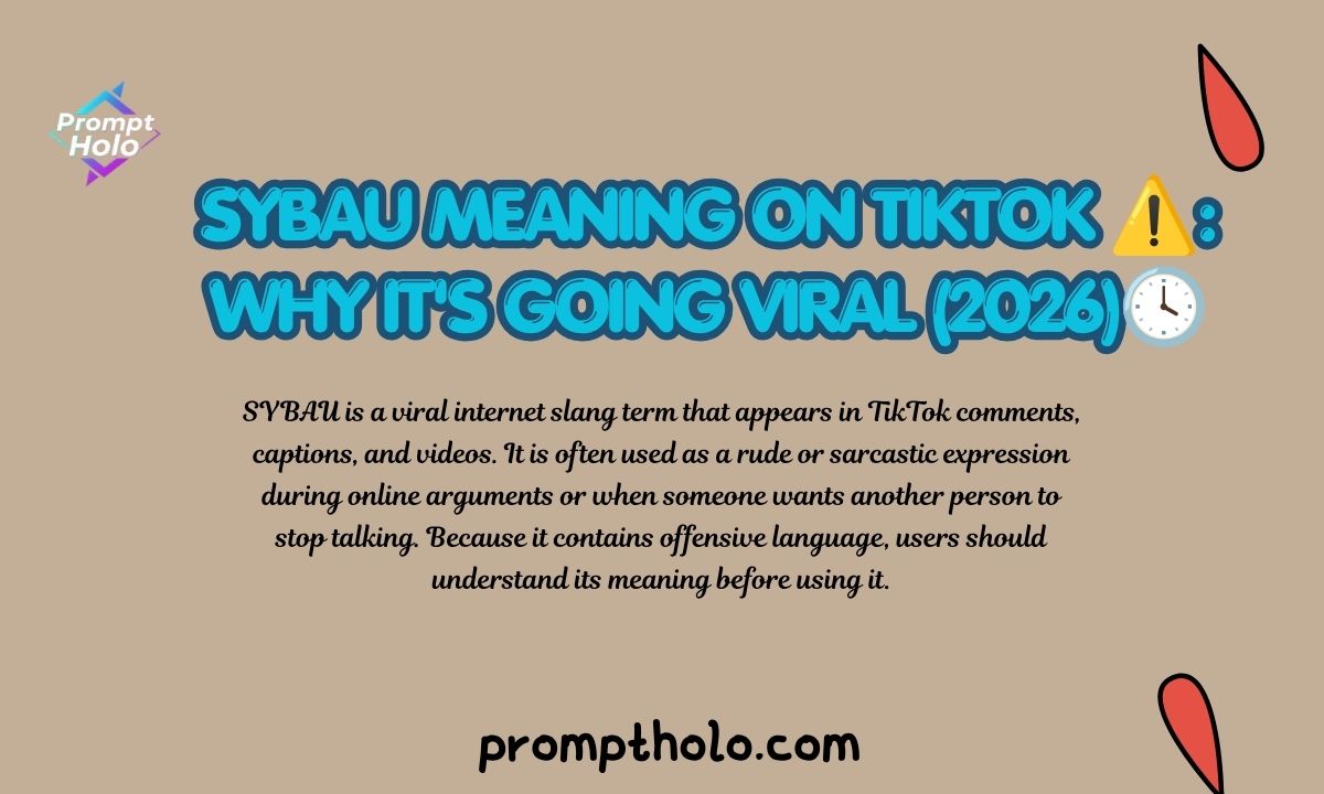 SYBAU Meaning on TikTok ⚠️ Why It's Going Viral (2026)🕓