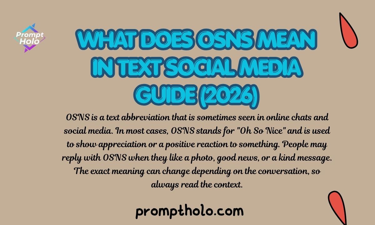 What Does OSNS Mean in Text  Social Media Guide (2026)