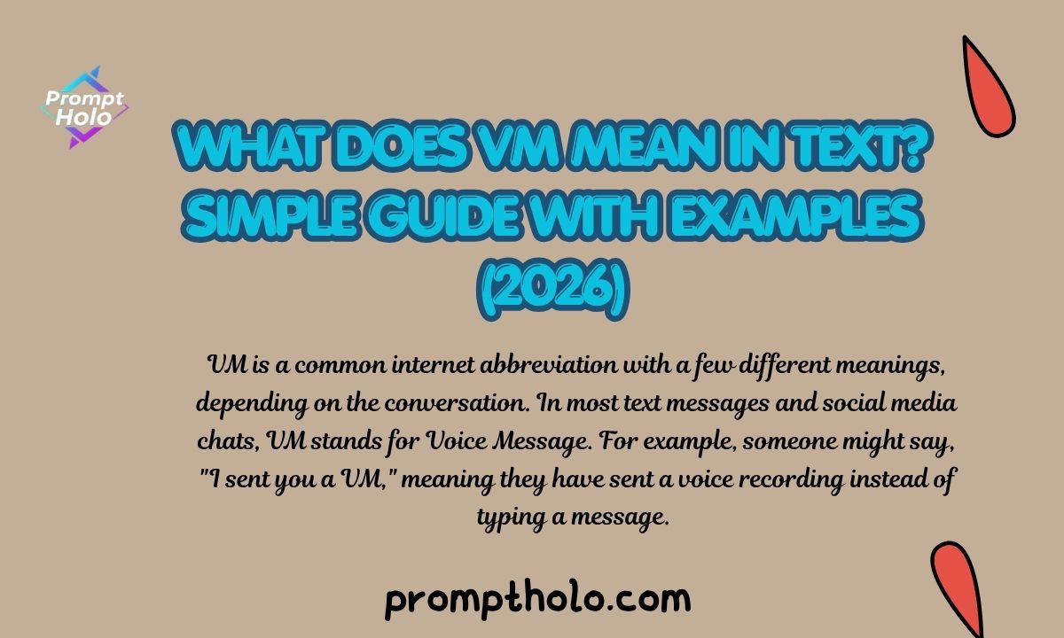 What Does VM Mean in Text Simple Guide with Examples (2026)