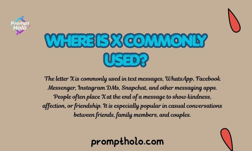 Where Is X Commonly Used