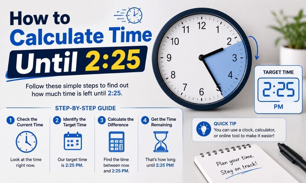 How to Calculate Time Until 225