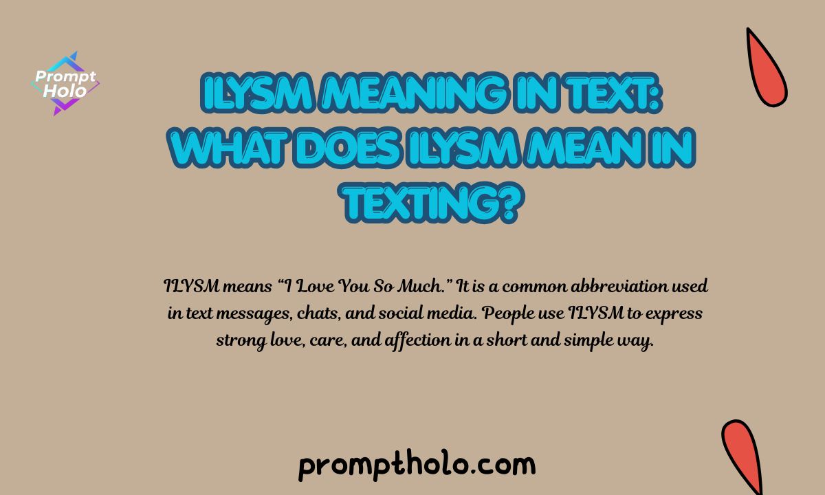 ILYSM Meaning in Text What Does ILYSM Mean in Texting
