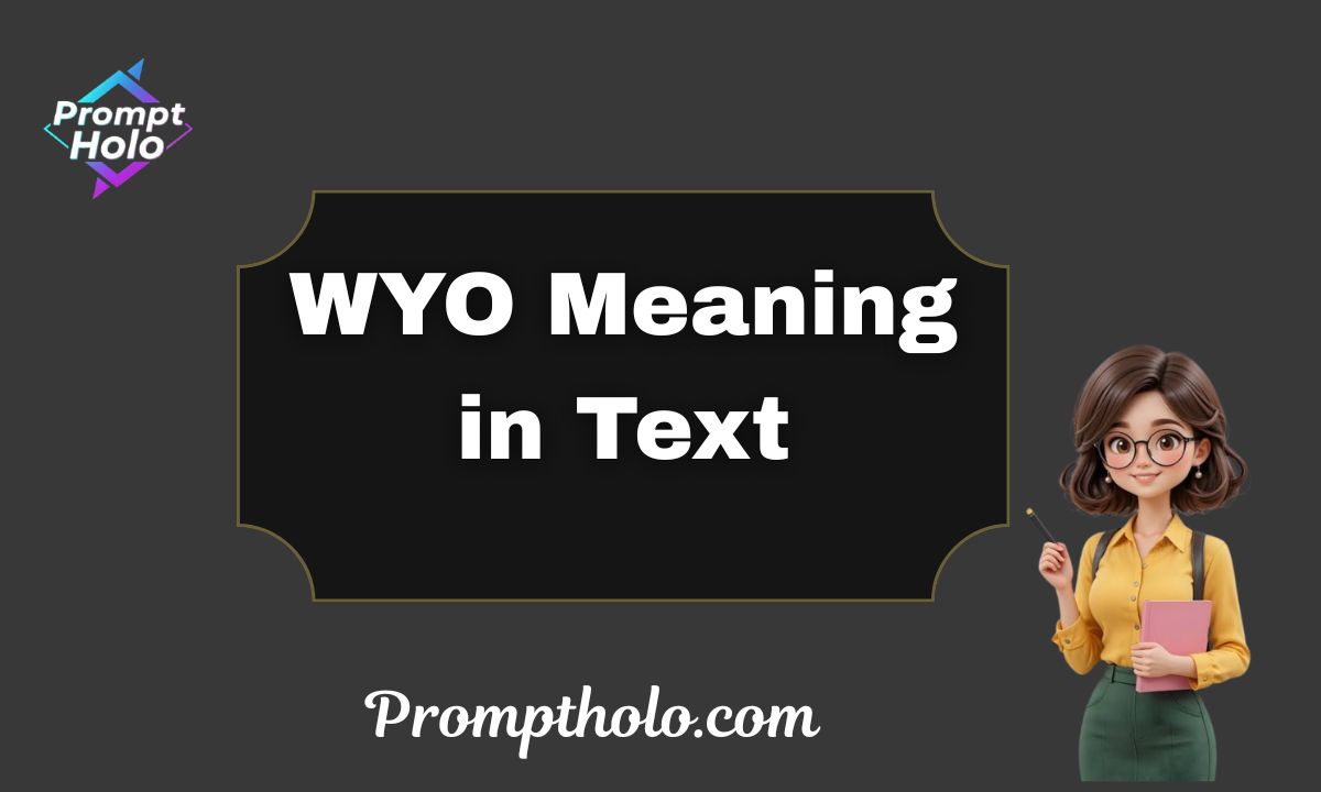 WYO Meaning in Text What It Really Means in Chats, Snapchat & Social Media