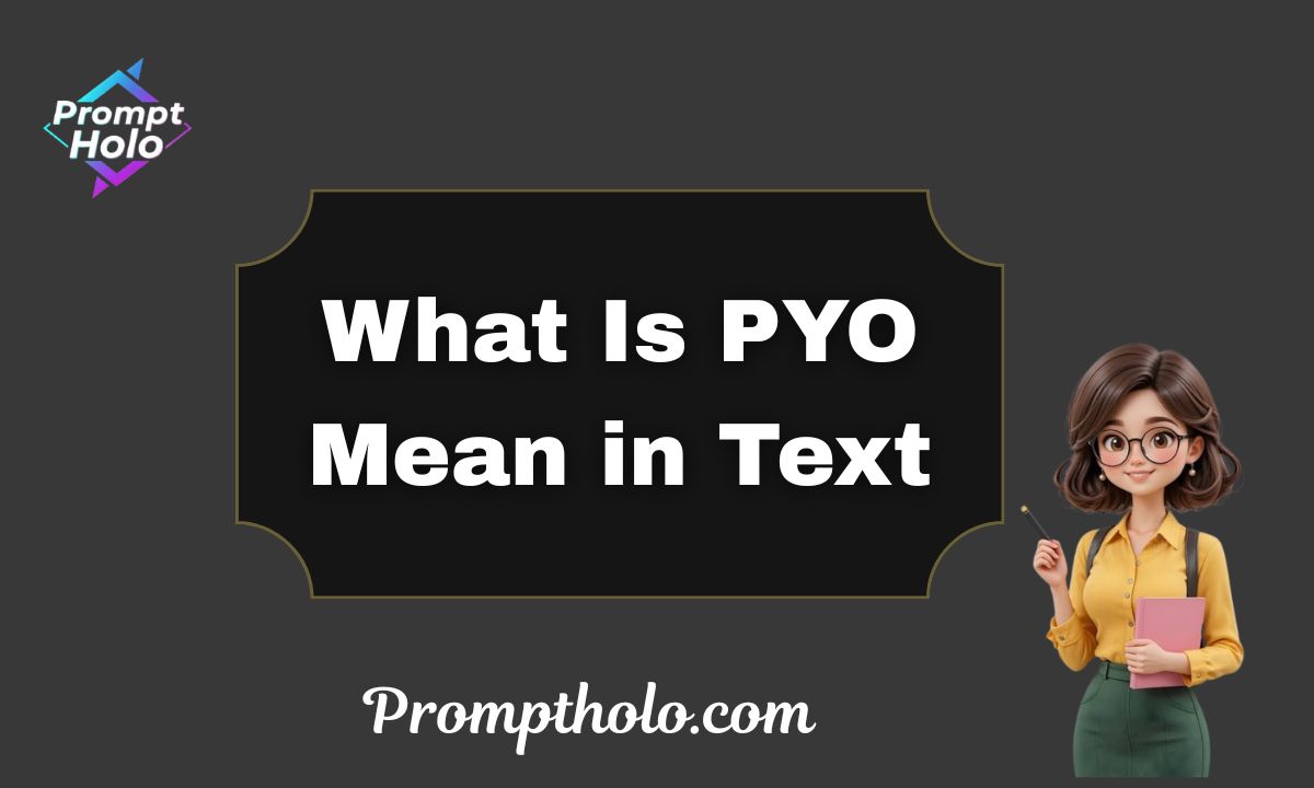 What Is PYO Mean in Text The Real Meaning Most People Get Wrong