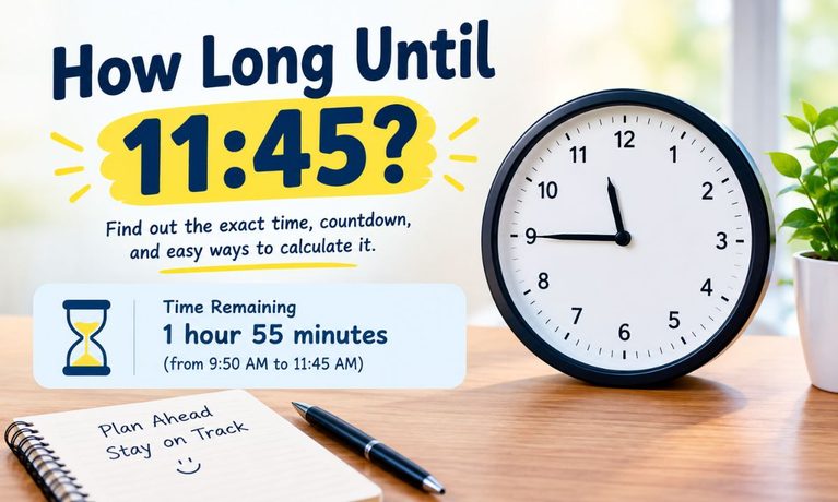 How Long Until 1145 A Complete Time Countdown Guide