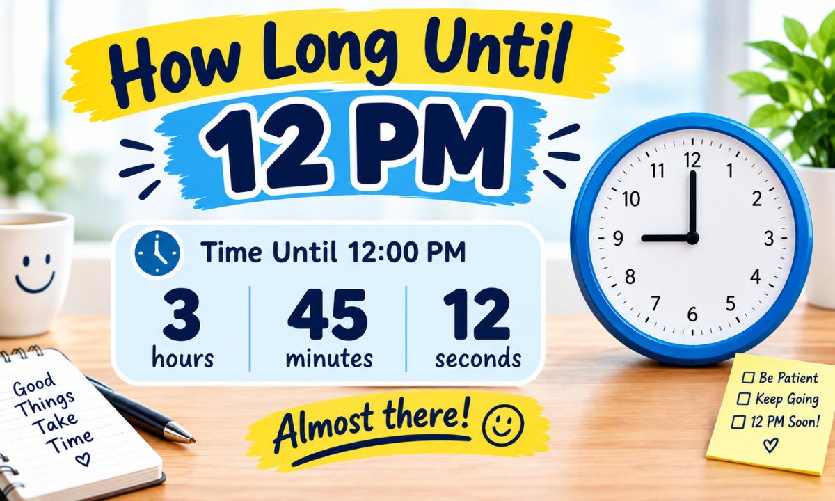 How Long Until 12 PM A Complete Guide to Calculating the Time