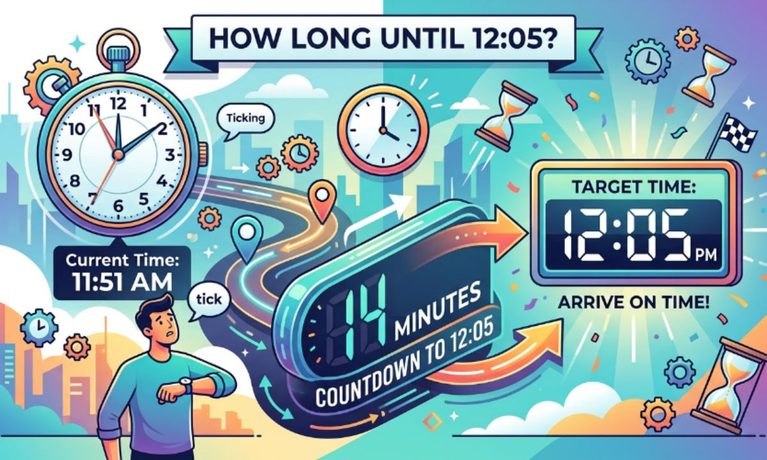 How Long Until 1205 A Simple Guide to Counting Down the Minutes