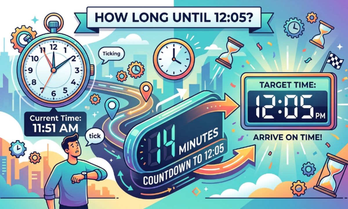 How Long Until 1205 A Simple Guide to Counting Down the Minutes