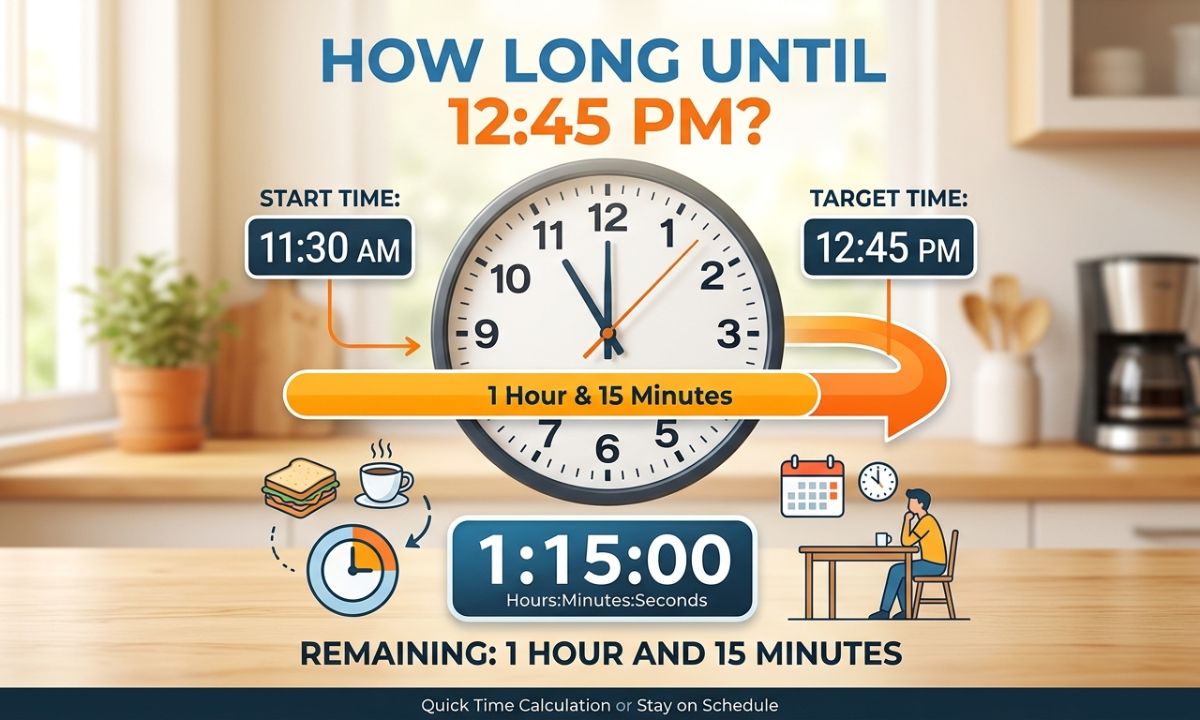 How Long Until 1245 PM Full Time Calculation Guide