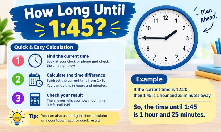 How Long Until 145 A Complete Time Calculation Guide