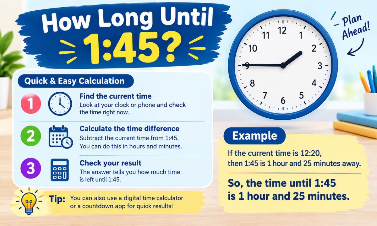 How Long Until 145 A Complete Time Calculation Guide