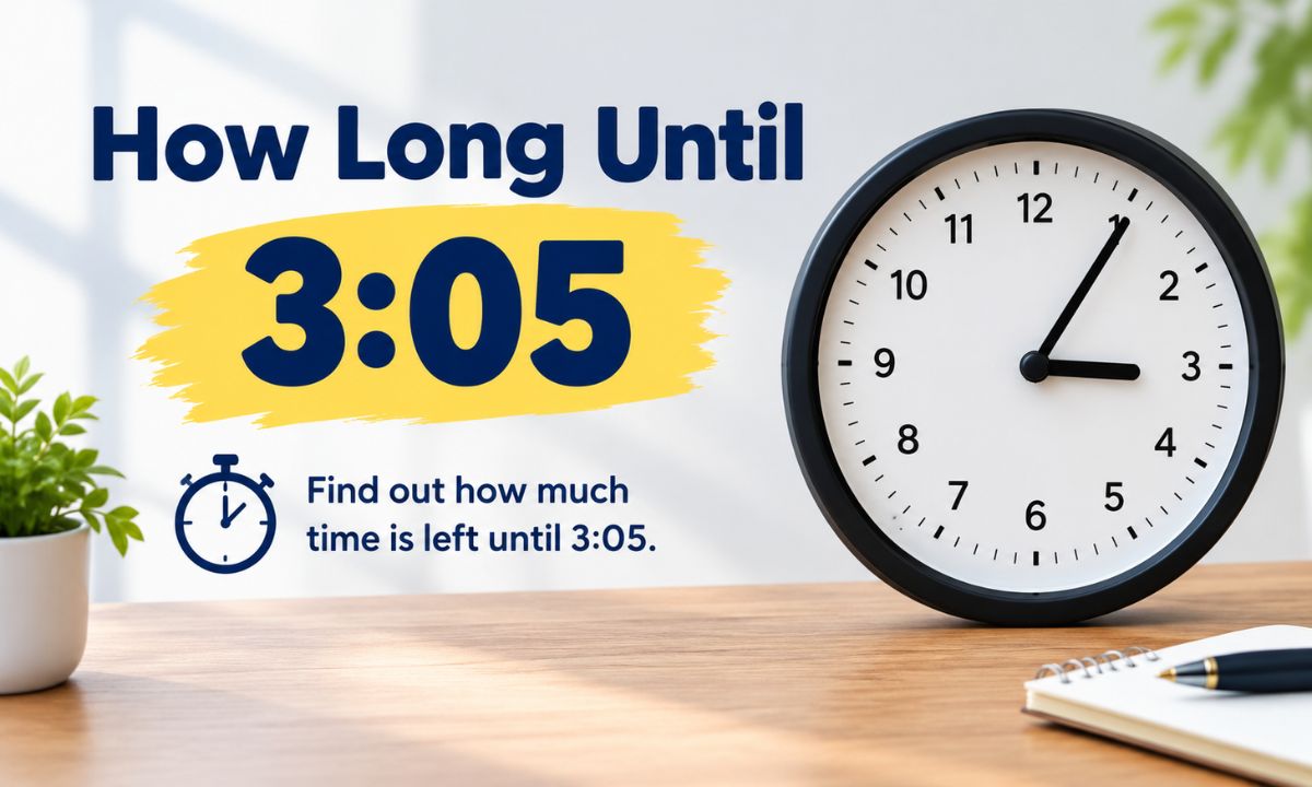 How Long Until 305 A Simple Time Countdown Guide