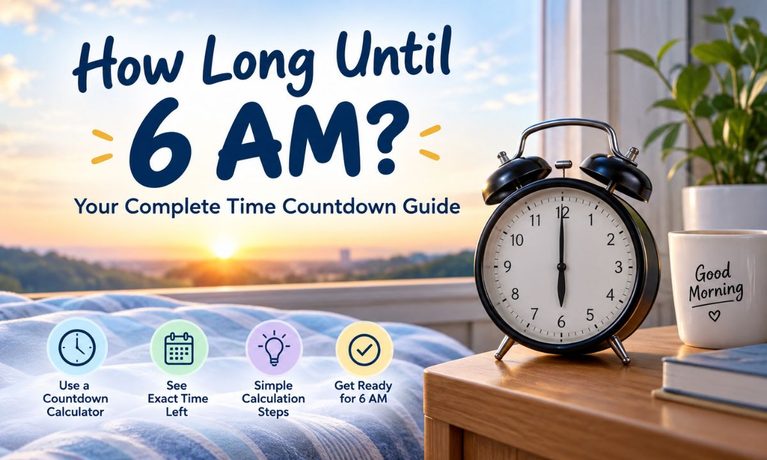 How Long Until 6 AM A Complete Time Countdown Guide