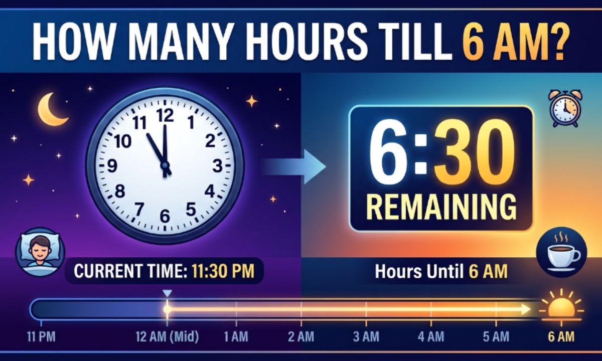 How Many Hours Till 6 AM? A Complete Time Calculation Guide