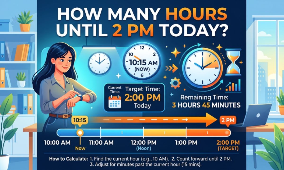 How Many Hours Until 2 PM Today Quick Answer and Full Breakdown