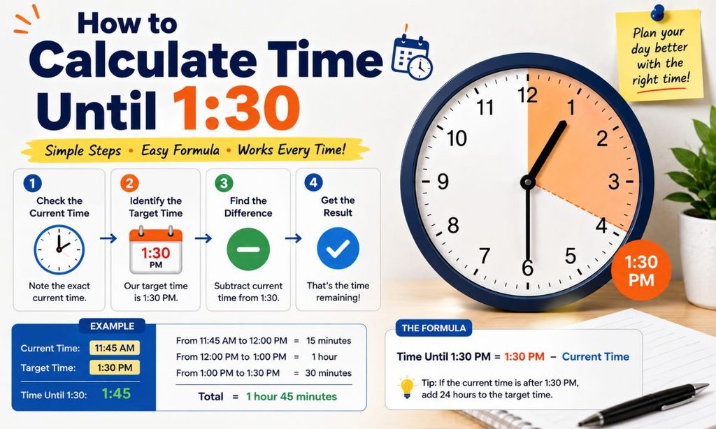 How to Calculate Time Until 130