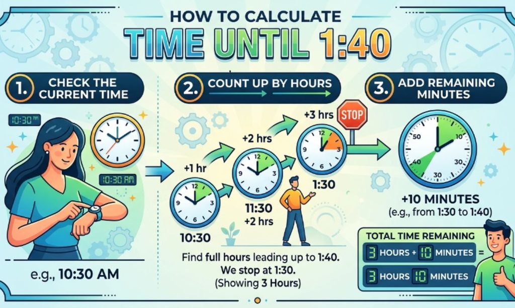 How to Calculate Time Until 140