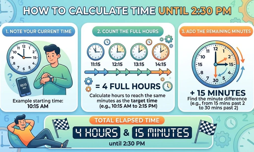 How to Calculate Time Until 230 PM (1)