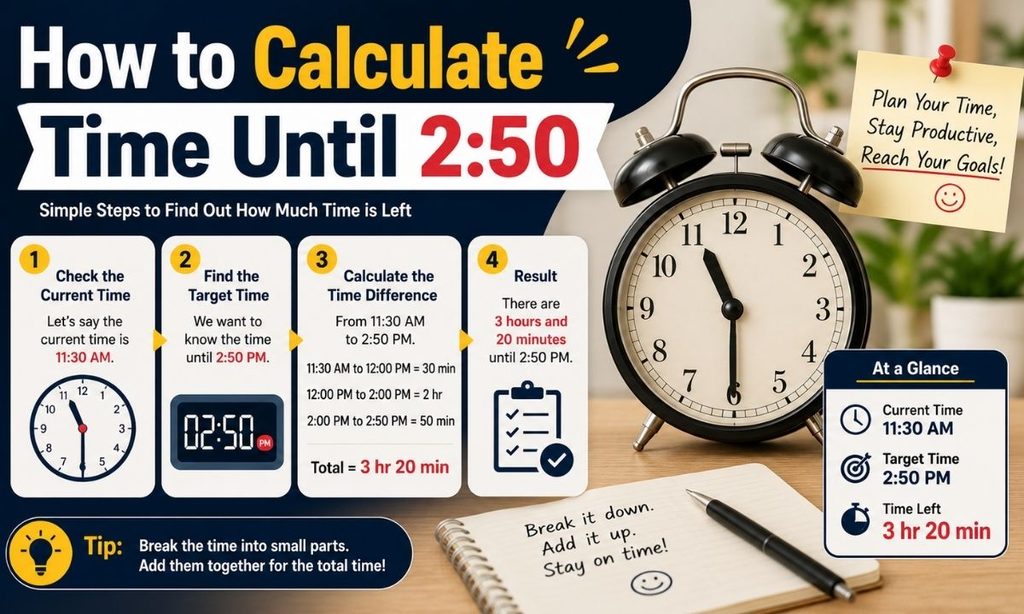 How to Calculate Time Until 250