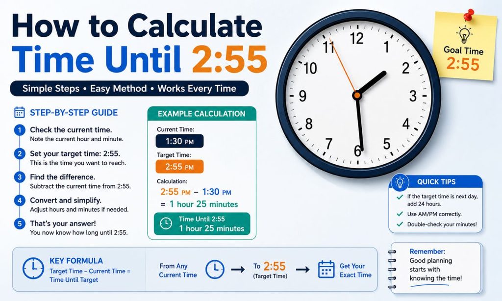 How to Calculate Time Until 255