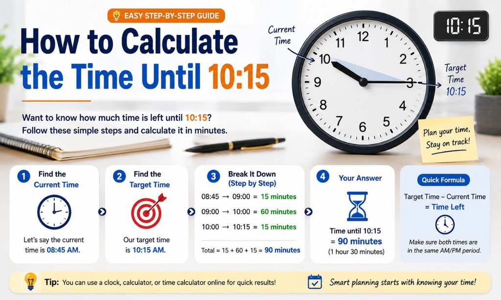 How to Calculate the Time Until 1015