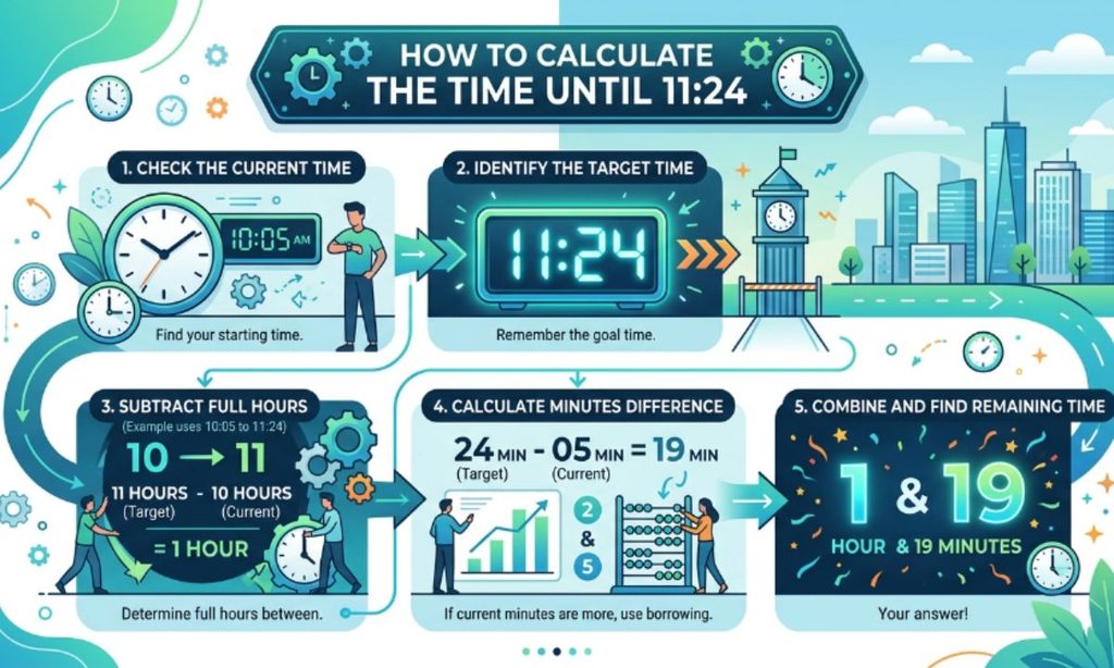 How to Calculate the Time Until 1124