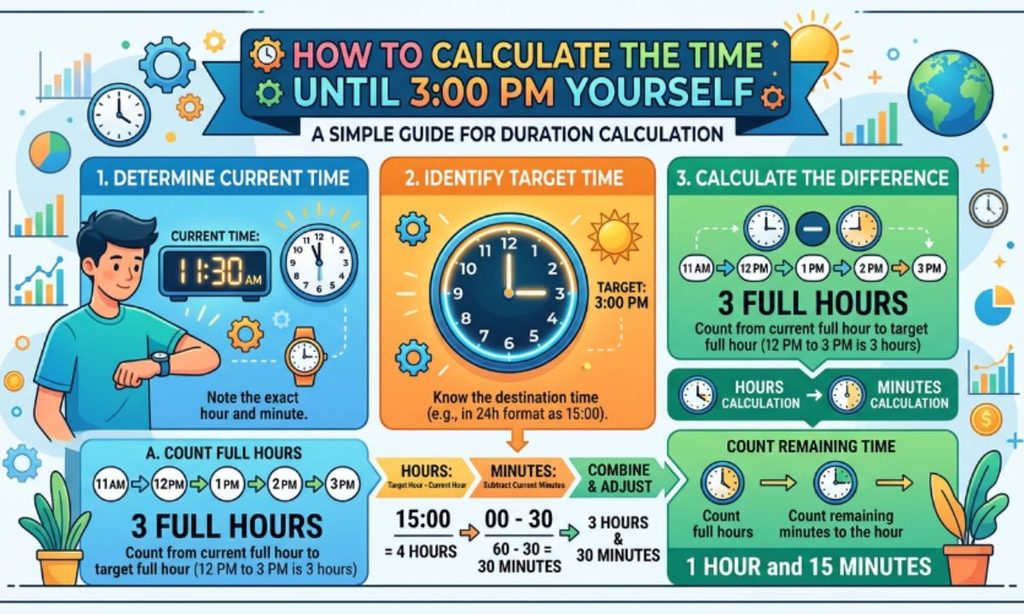 How to Calculate the Time Until 300 PM Yourself