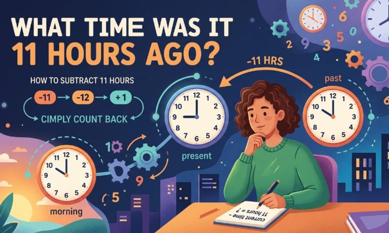 What Time Was It 11 Hours Ago A Complete Time Calculation Guide