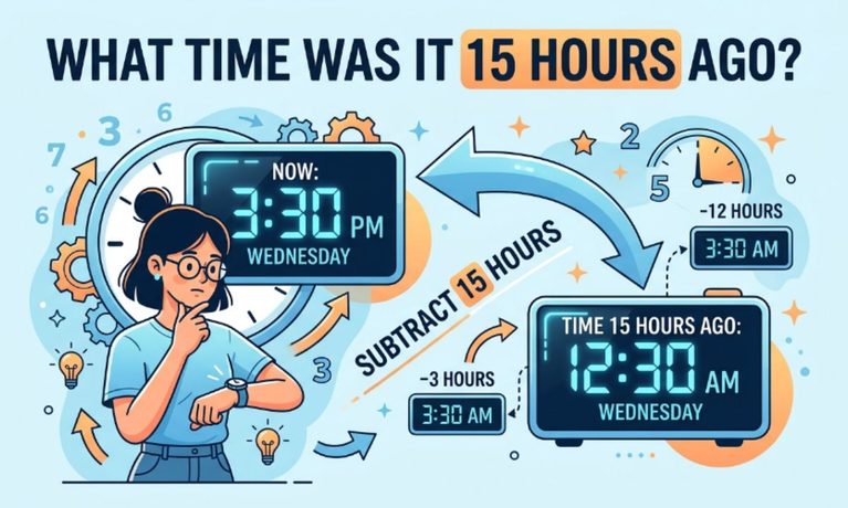 What Time Was It 15 Hours Ago Quick Answer and Full Calculation Guide