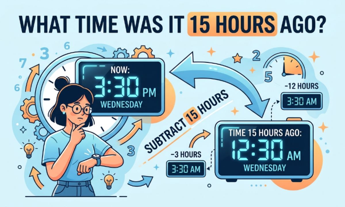 What Time Was It 15 Hours Ago Quick Answer and Full Calculation Guide